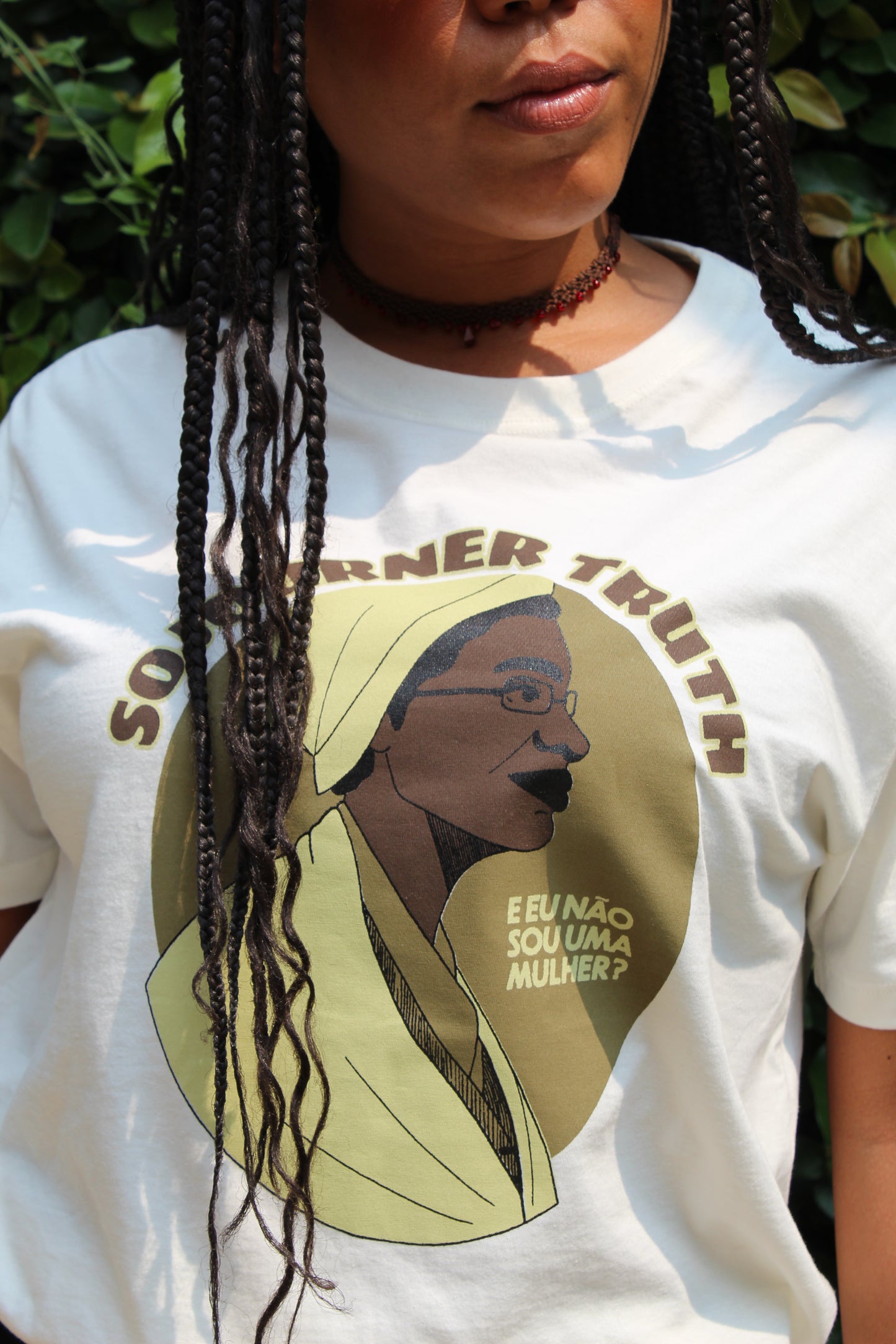 Camiseta Oversized Sojourner Truth (Off-white)